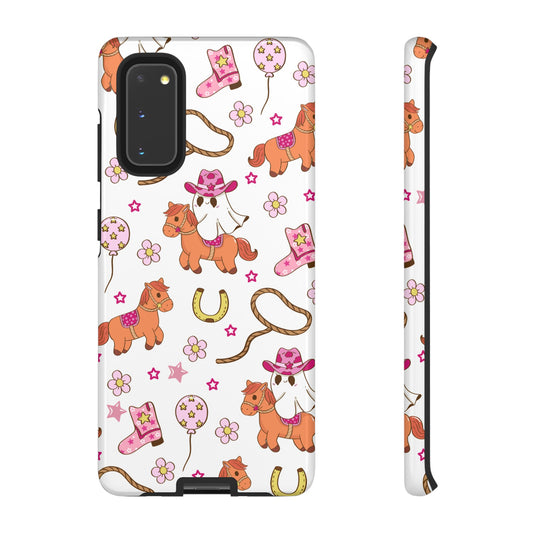 'Cowgirl Ghost Pony' -  Samsung Phone Case