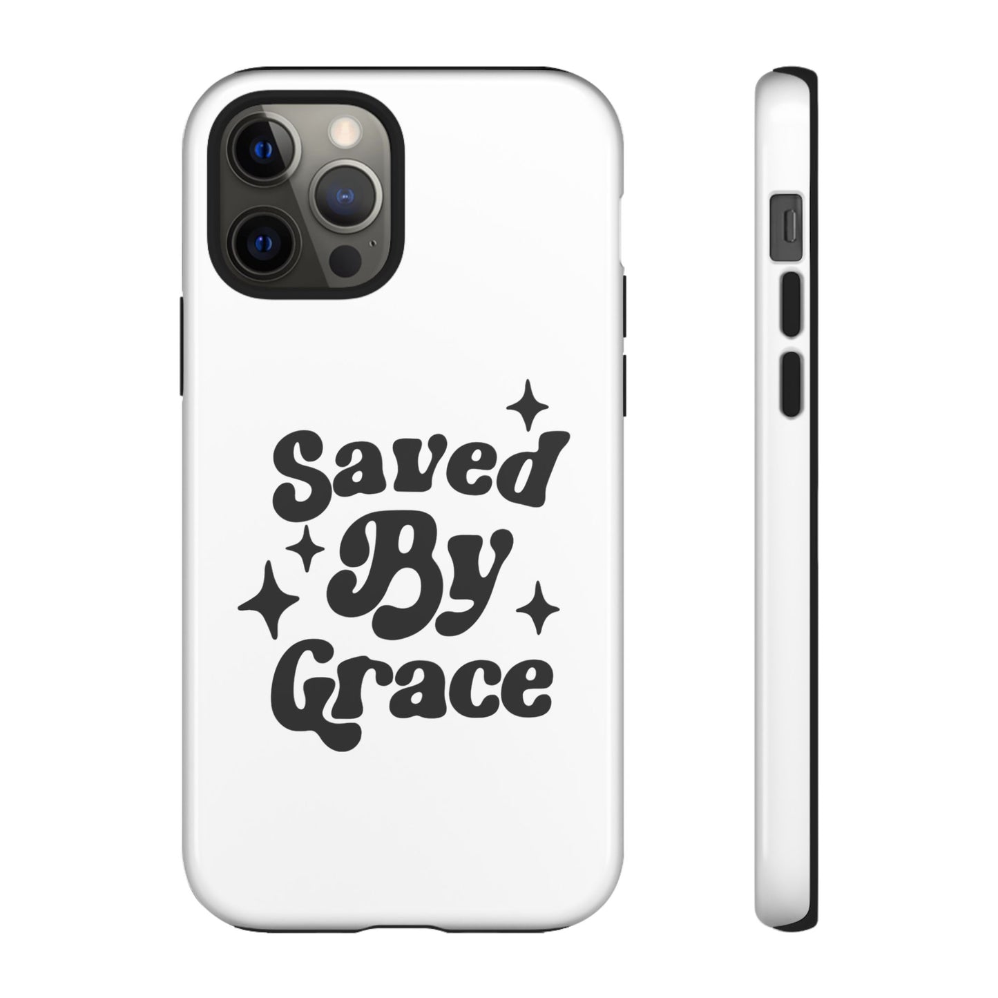 'Saved By Grace' - iPhone Case