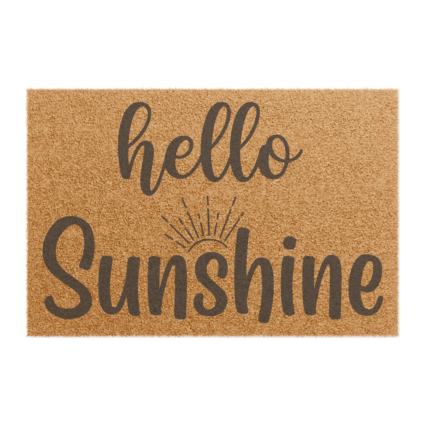 'Hello Sunshine' - Doormat