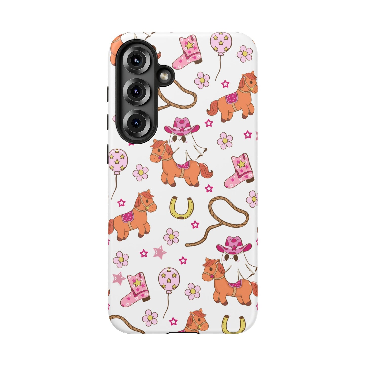 'Cowgirl Ghost Pony' -  Samsung Phone Case