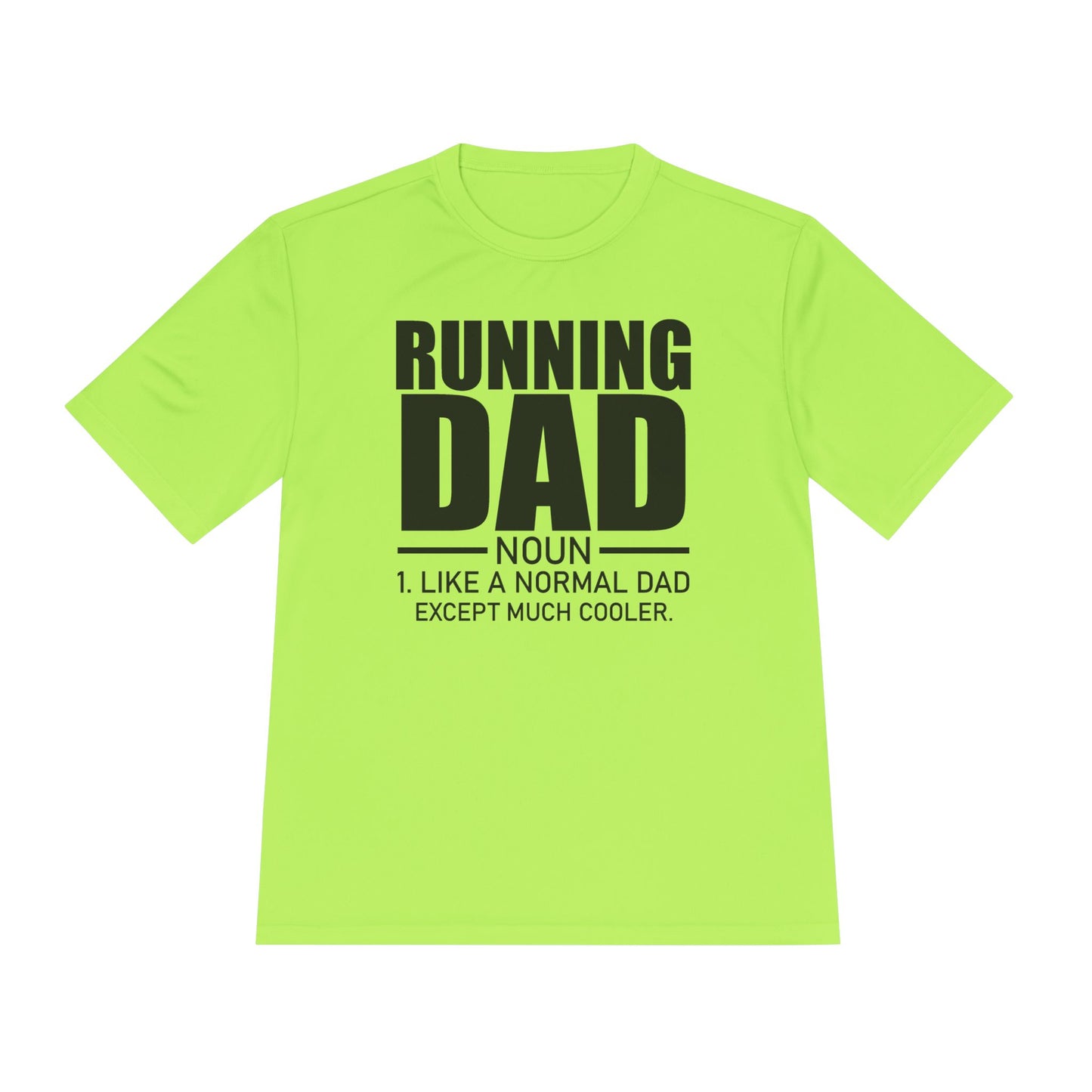 'Running Dad: Noun' - Moisture Wicking Tee