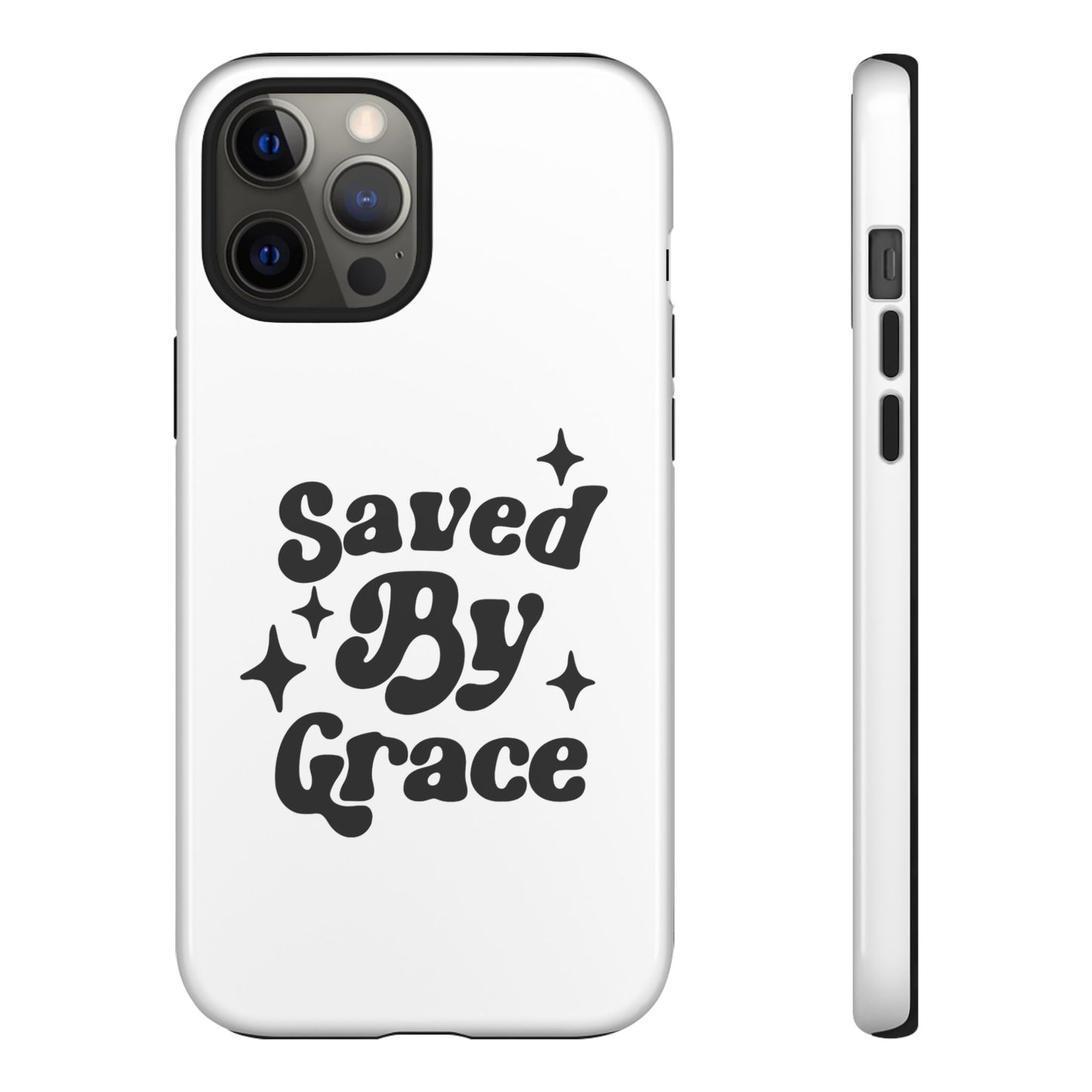 'Saved By Grace' - iPhone Case