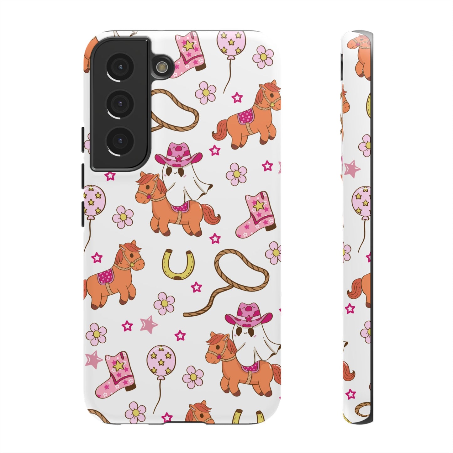 'Cowgirl Ghost Pony' -  Samsung Phone Case