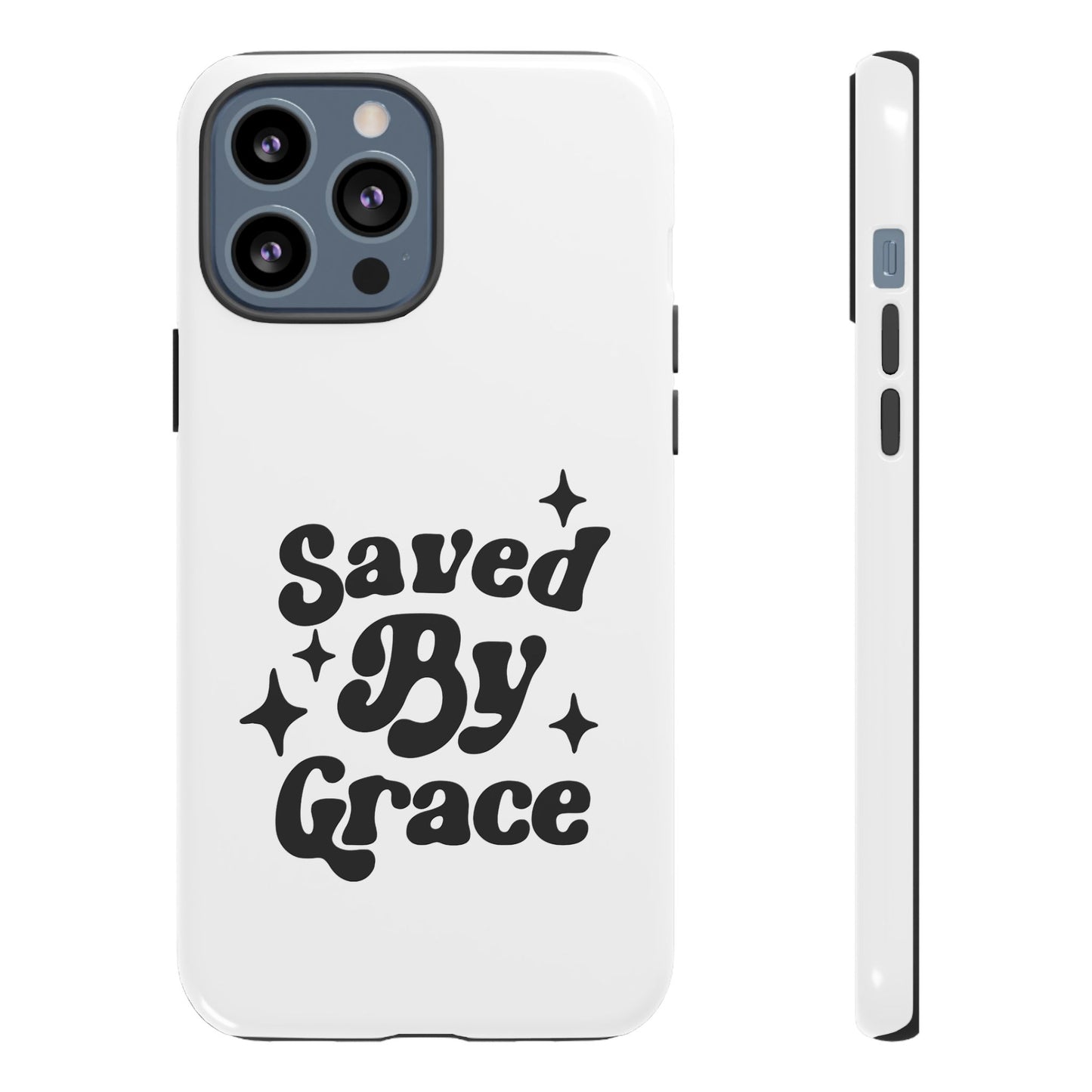 'Saved By Grace' - iPhone Case