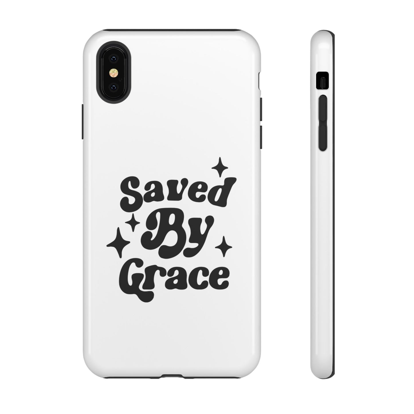 'Saved By Grace' - iPhone Case