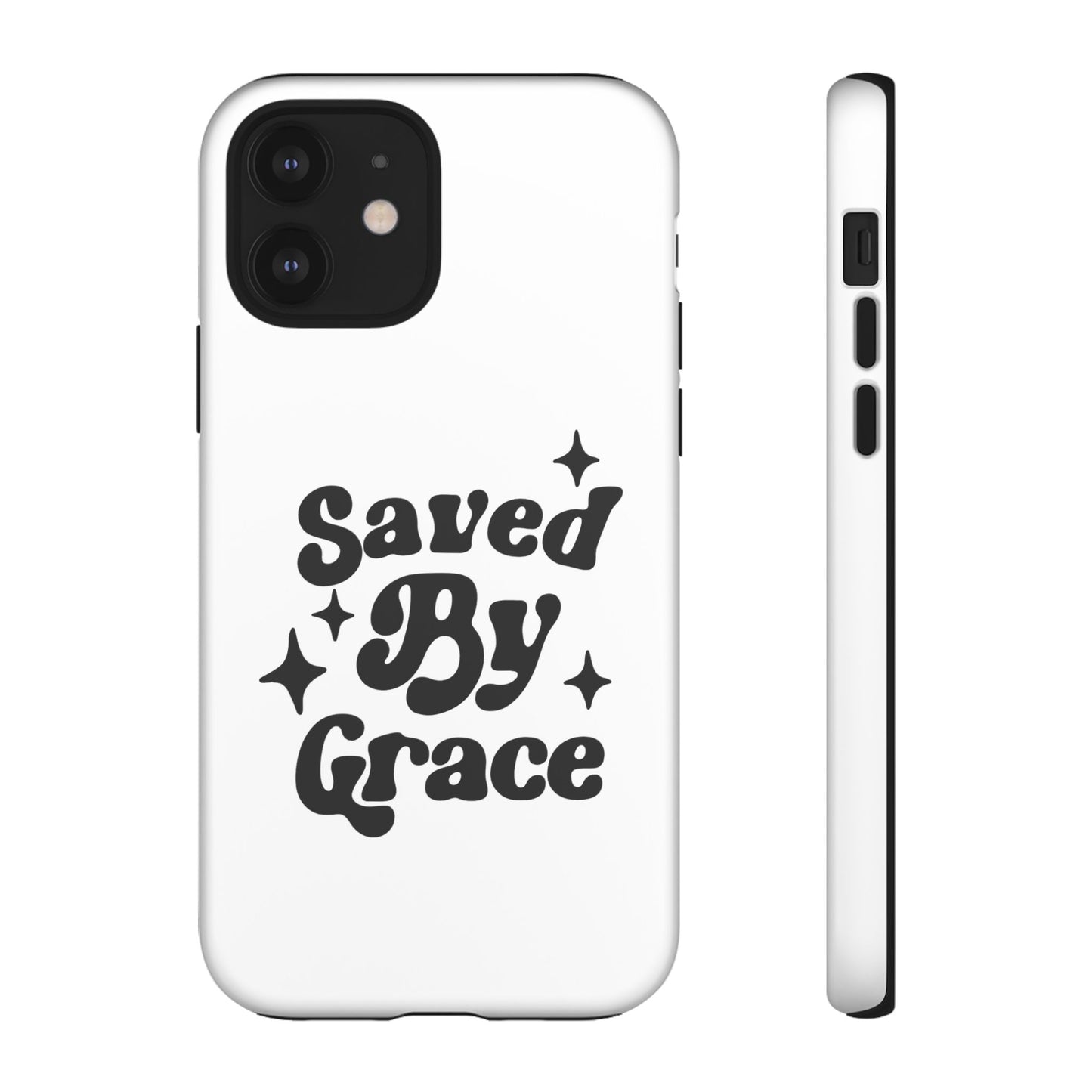 'Saved By Grace' - iPhone Case