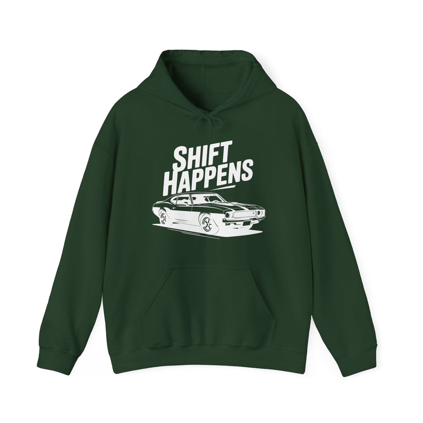 'Shift Happens' - Muscle Car Hoodie