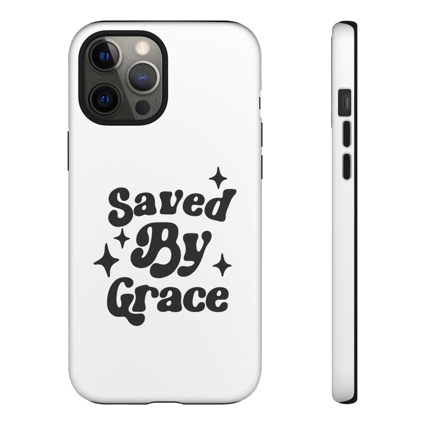 'Saved By Grace' - iPhone Case