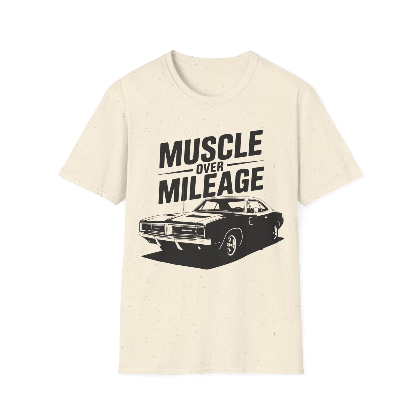 'Muscle Over Mileage' - Muscle Car T‑Shirt