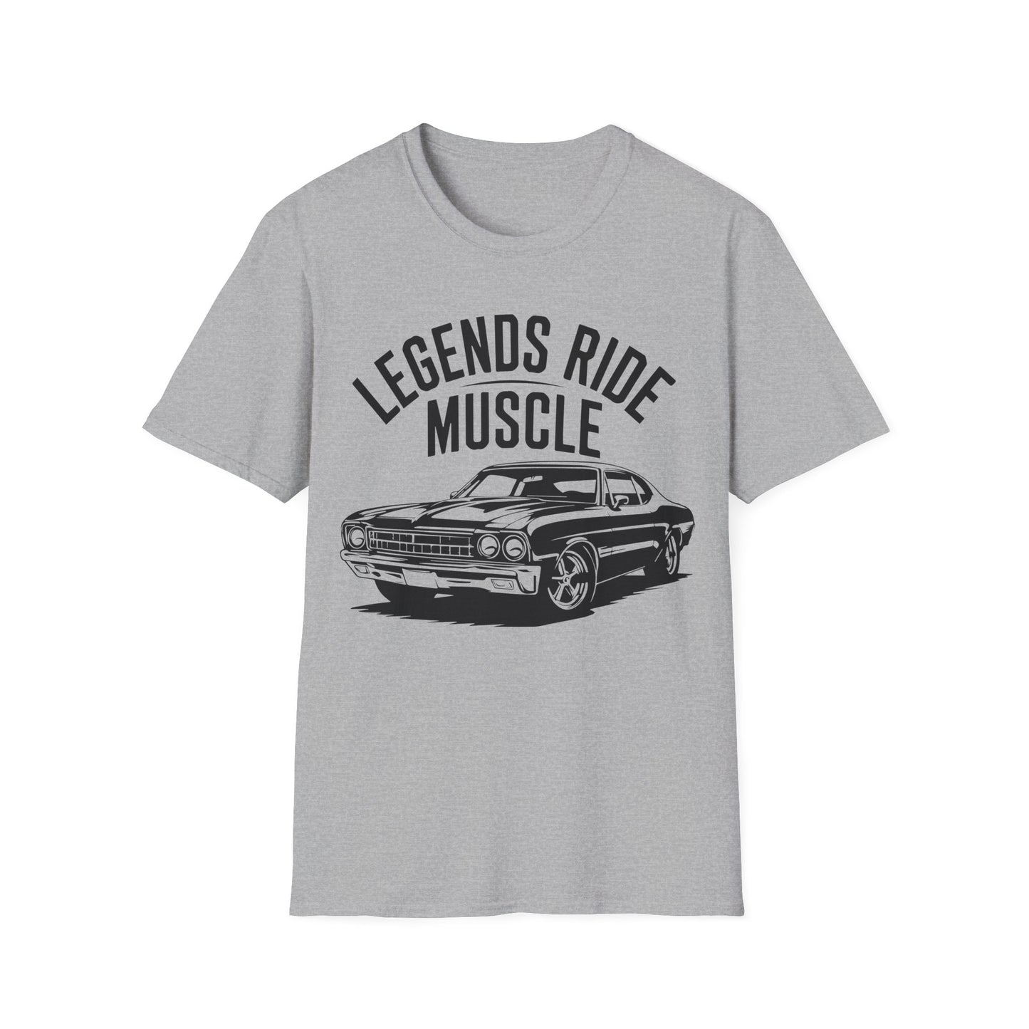 'Legends Ride Muscle' - Muscle Car T-Shirt