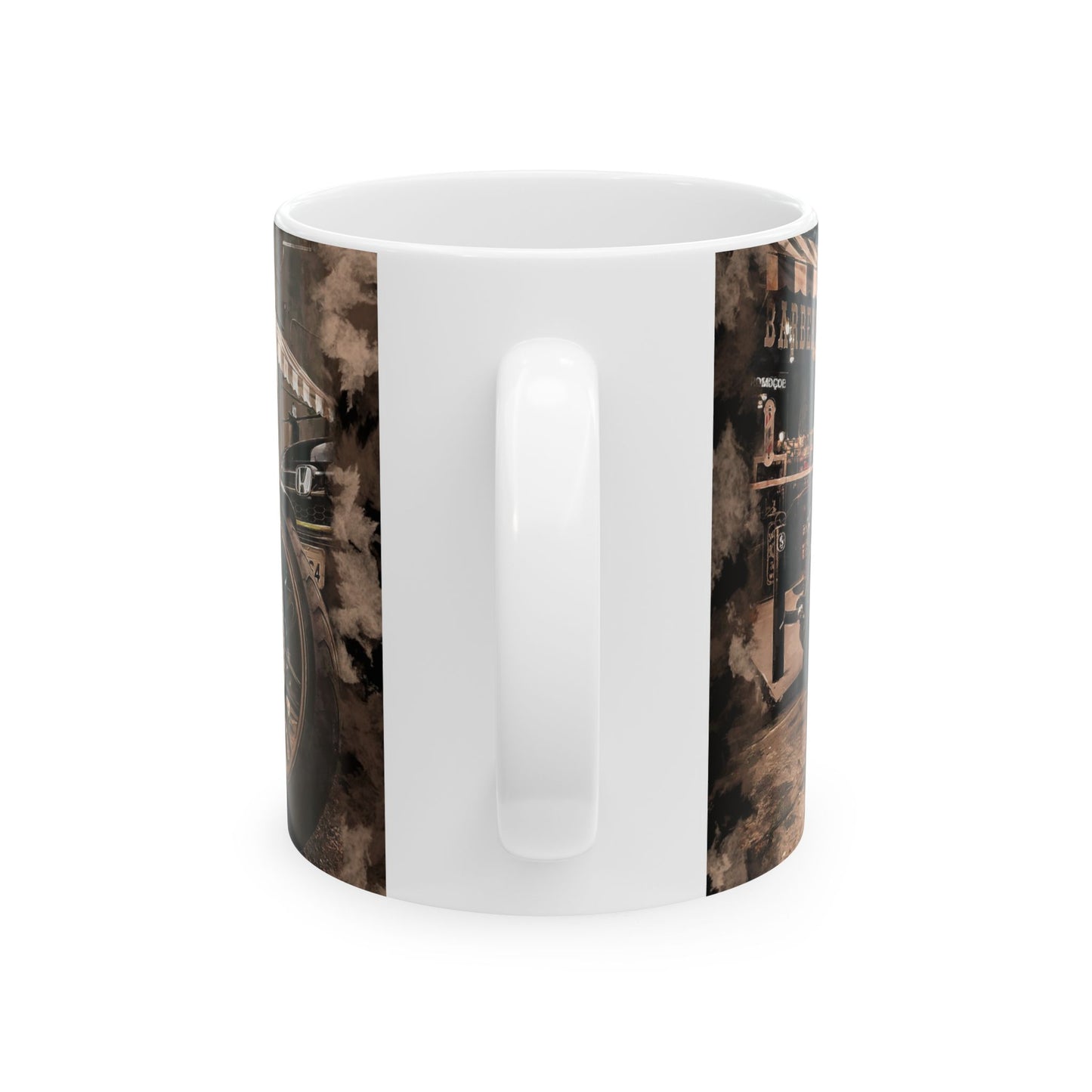 'Vintage Motorcycle' - Ceramic Mug