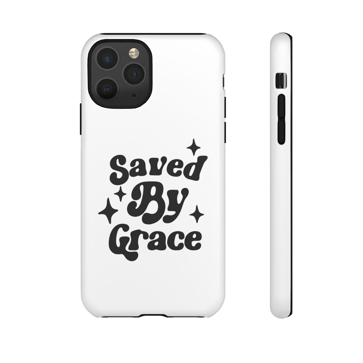 'Saved By Grace' - iPhone Case
