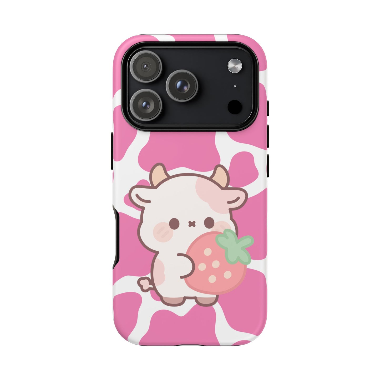 'Kawaii Pink Cow'- Samsung Case