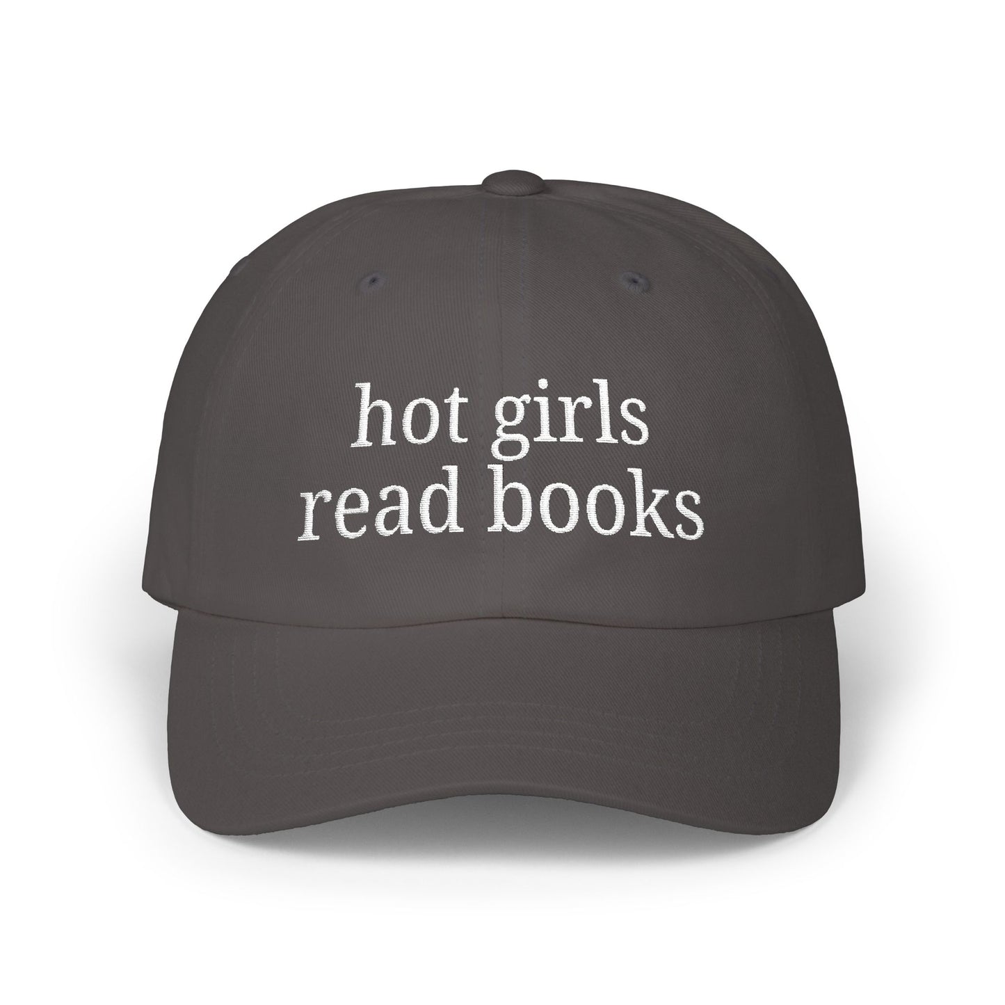 'Hot Girls Read Books' - Classic Cap